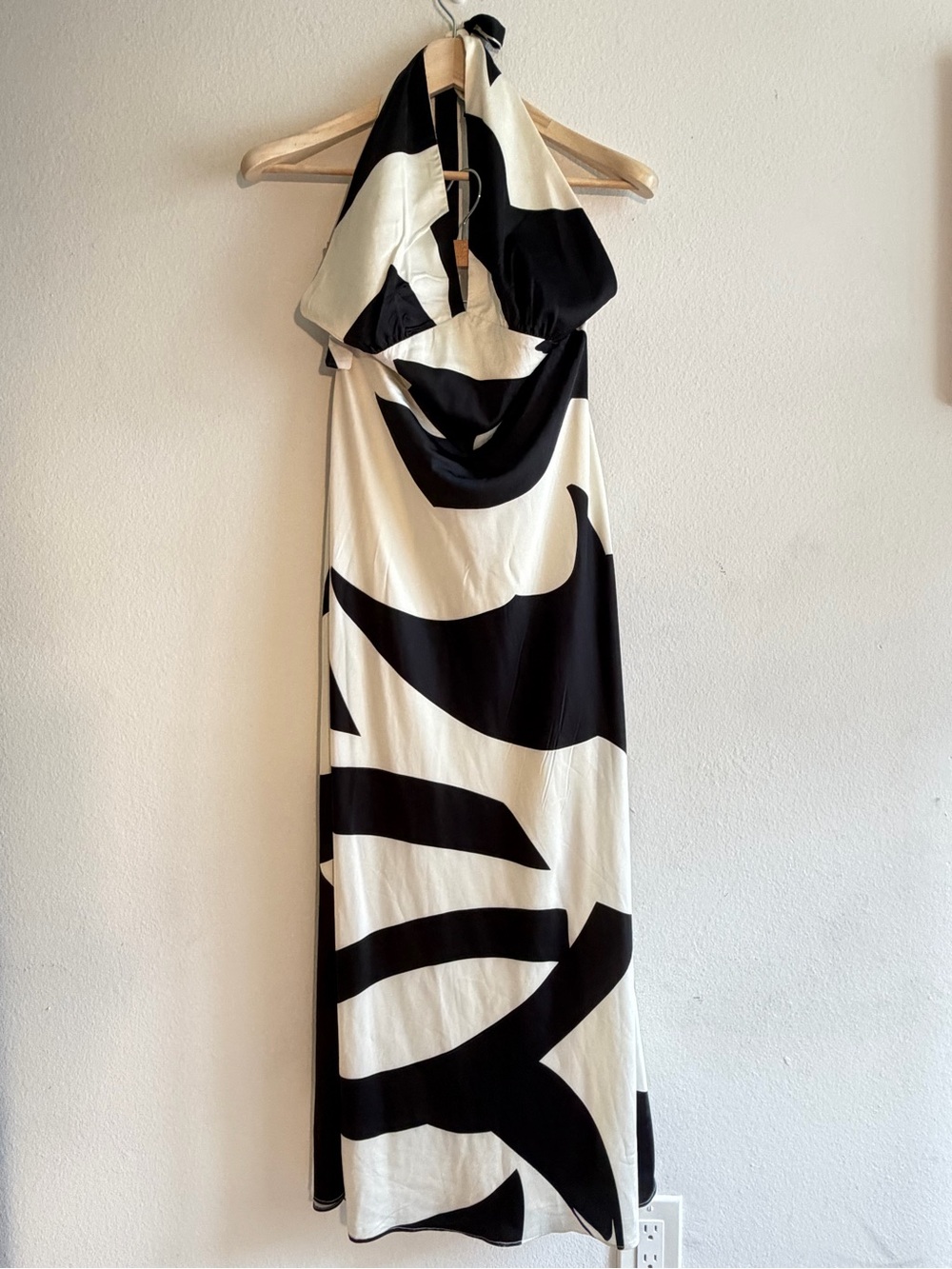 Bardot Anthropologie Halter Midi Dress NWT L/8